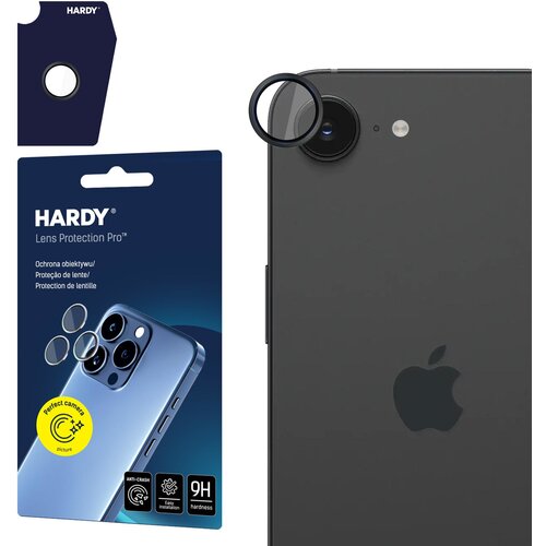 Szkło hartowane na obiektyw 3MK Hardy Lens Protection Pro do Apple iPhone 16e