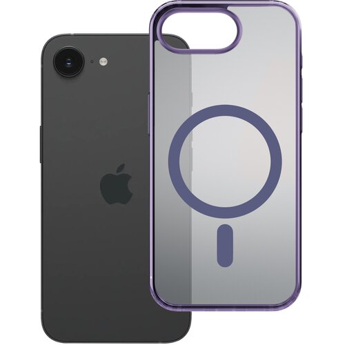 Etui 3MK Frosty MagCase do Apple iPhone 16e Fioletowy