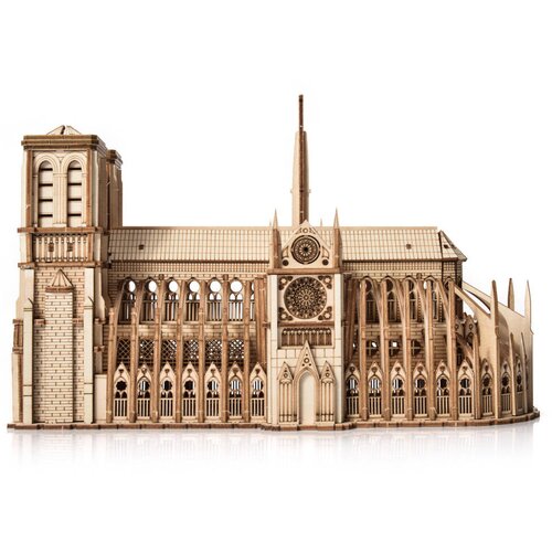 Zabawka drewniana LITTLE STORY 3D Notre Dame (313 elementów)
