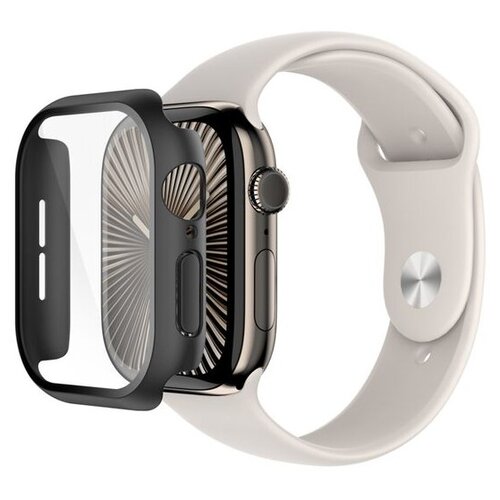 Szkło hartowane BELKIN TemperedCurve 2w1 do Apple Watch 10 (46mm) Czarny