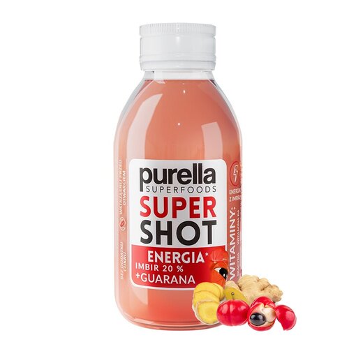 Shot PURELLA SuperShot Energia Imbirowy + guarana (100 ml)
