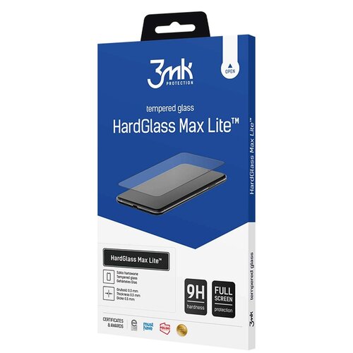 Szkło hartowane 3MK HardGlass Max Lite do Samsung Galaxy S25 Edge