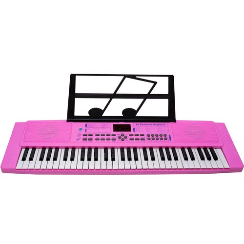 Keyboard MUSICMATE MM-03 KeyDeluxe Różowy