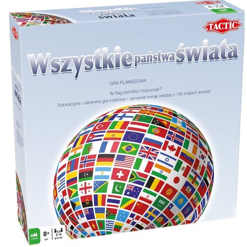 Gra TACTIC Wszystkie Państwa Świata 41269