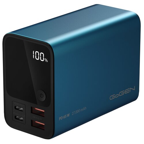 Powerbank GOGEN PB270001BL 27000 mAh 65W Niebieski