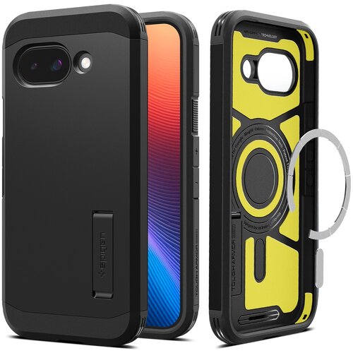 Etui SPIGEN Tough Armor MagSafe do Google Pixel 9a Czarny