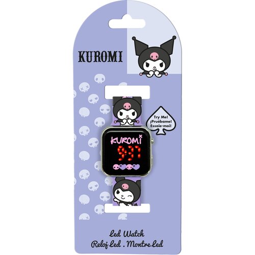 Zegarek KIDS EUROSWAN Kuromi z kalendarzem KU00001