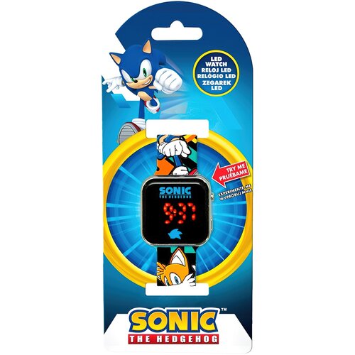 Zegarek KIDS EUROSWAN Sonic The Hedgehog z kalendarzem SNC4228M