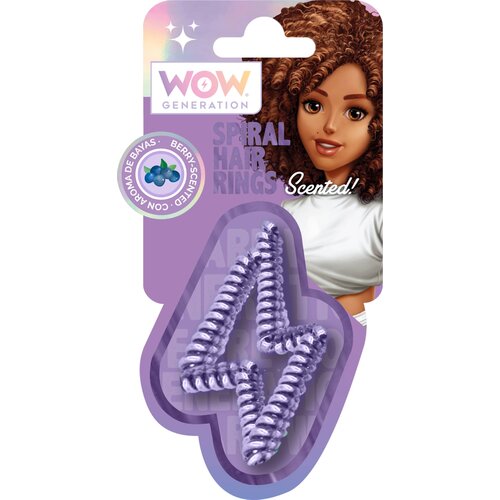 Gumka KIDS EUROSWAN WOW Generation Pachnące gumki do włosów WOW00091 (1 szt.)