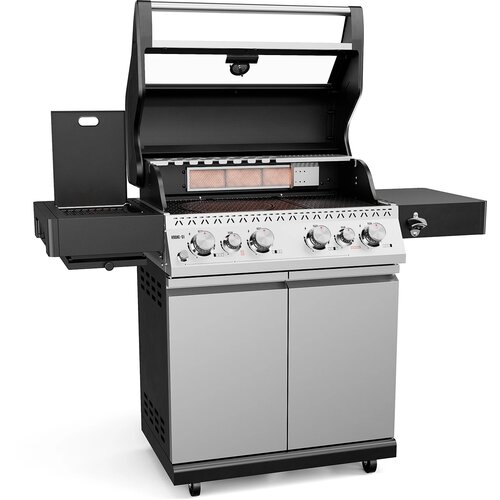 Grill gazowy KOLER Krone S1 Silver 21.6 kW 73 x 46 cm