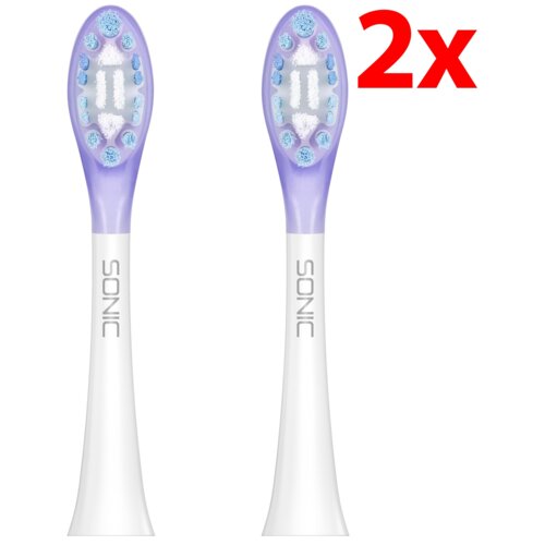 Oryginalna końcówka szczoteczki TEESA Sonic Elite TSA8085 (2 szt.) (Łagodne dla szkliwa)