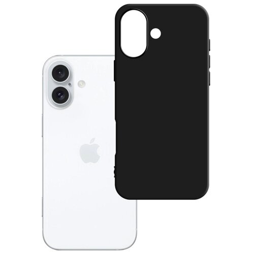 Etui 3MK Matt Case Pro do Apple iPhone 16 Czarny