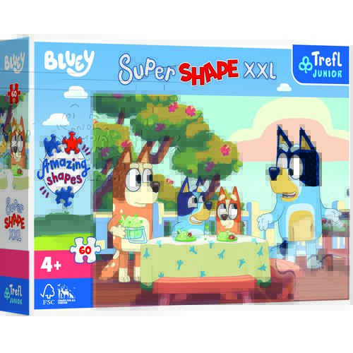 Puzzle TREFL Bluey i przyjaciele XXL 50040 (60 elementów)