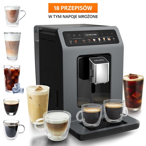 Ekspres KRUPS Evidence Hot & Cold EA898GF0