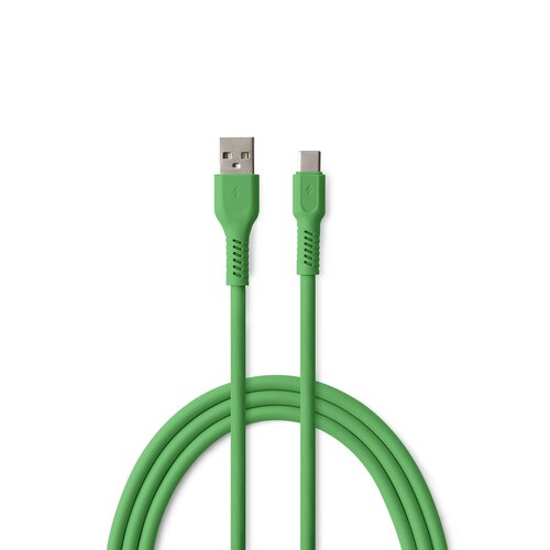 Kabel USB-A - USB-C COLORUM CK60-AC-04 1.8 m Zielony