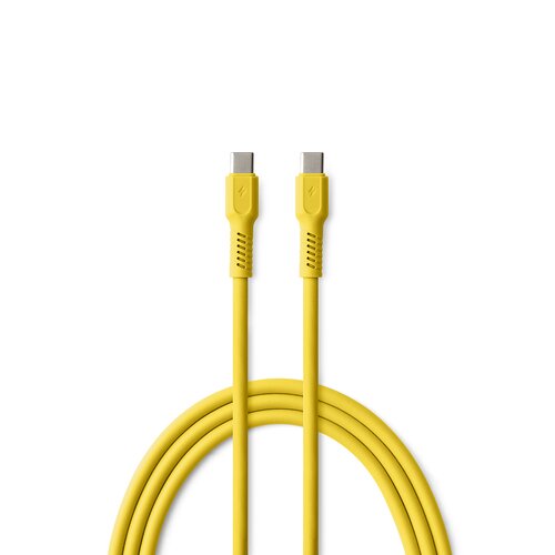Kabel USB-C - USB-C COLORUM CK60-CC-05 1.8 m Żółty