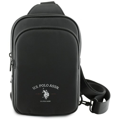 Torebka US POLO ASSN Petit Pique Crossbody Arch Czarny