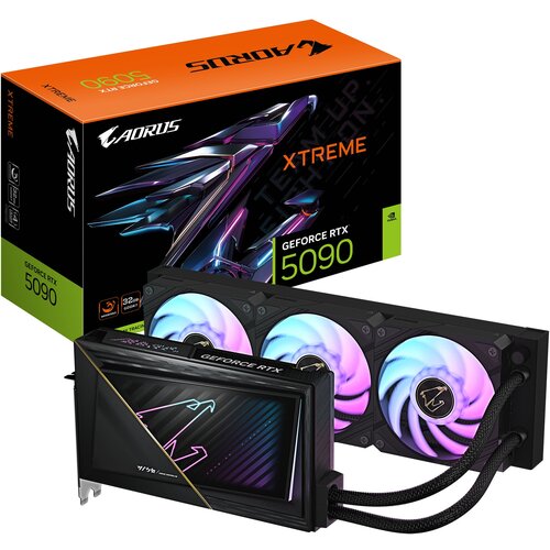 Karta graficzna GIGABYTE Aorus GeForce RTX 5090 Xtreme Waterforce 32GB DLSS 4