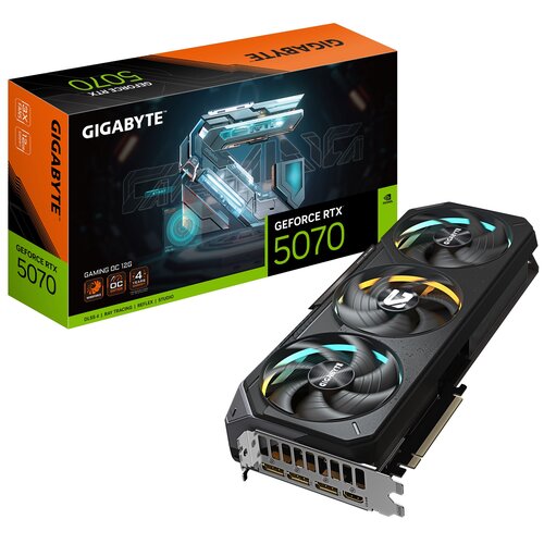 Karta graficzna GIGABYTE GeForce RTX 5070 Gaming OC 12GB DLSS 4