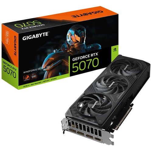 Karta graficzna GIGABYTE GeForce RTX 5070 Windforce OC SFF 12GB DLSS 4