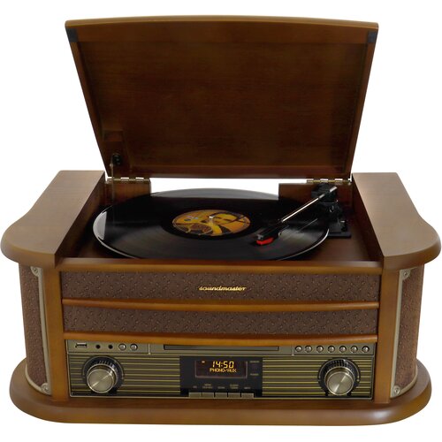 Gramofon SOUNDMASTER NR565DAB Drewno