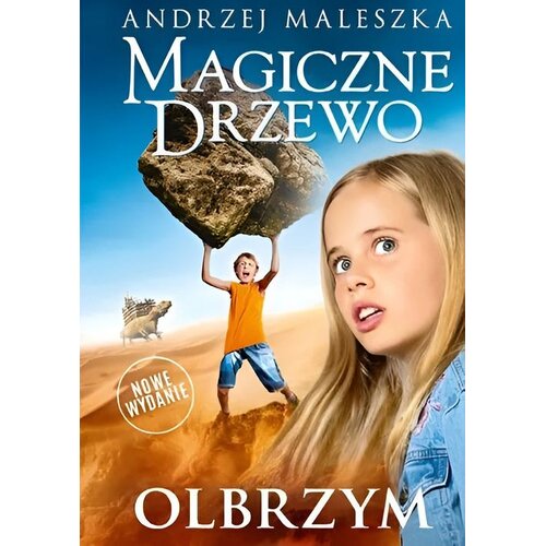 Książka Magiczne Drzewo Olbrzym Andrzej Maleszka (twarda okładka)