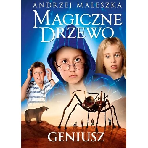 Książka Magiczne Drzewo Geniusz Andrzej Maleszka (twarda okładka)