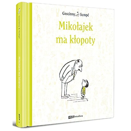 Książka Mikołajek ma kłopoty René Goscinny Jean-Jacques Sempé (twarda okładka)