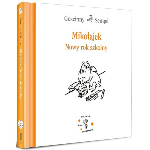 Książka Mikołajek Nowy rok szkolny René Goscinny Jean-Jacques Sempé (twarda okładka)