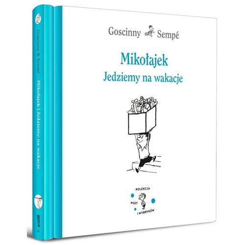 Książka Mikołajek Jedziemy na wakacje René Goscinny Jean-Jacques Sempé (twarda okładka)