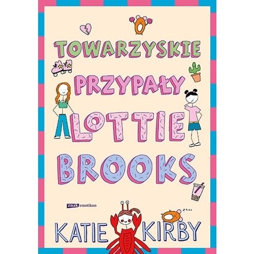 Książka Lottie Brooks Towarzyskie przypały Katie Kirby (miękka okładka)