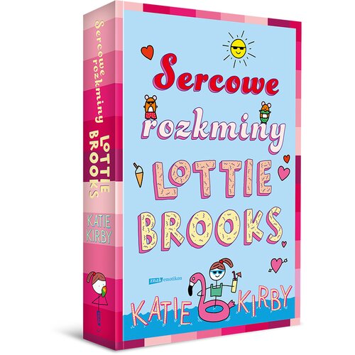 Książka Lottie Brooks Sercowe rozkminy Katie Kirby (miękka okładka)