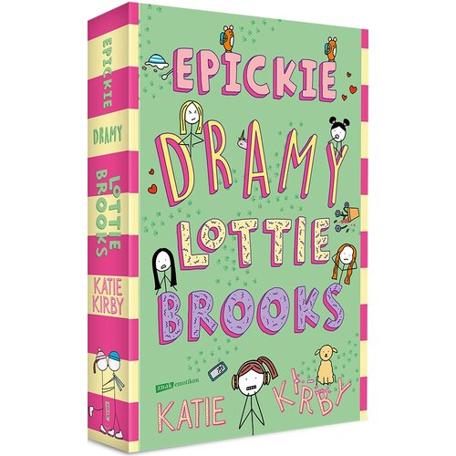 Książka Lottie Brooks Epickie dramy Katie Kirby (miękka okładka)