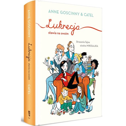 Książka Lukrecja stawia na swoim Anne Goscinny (twarda okładka)