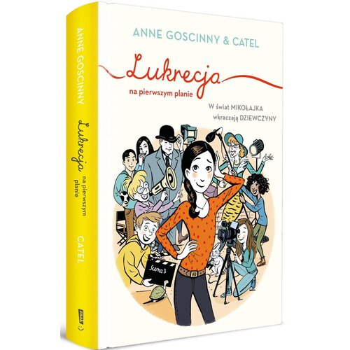 Książka Lukrecja na pierwszym planie Anne Goscinny (twarda okładka)
