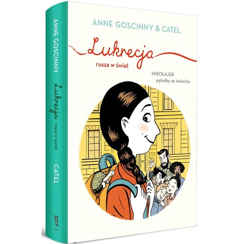 Książka Lukrecja rusza w świat Anne Goscinny (twarda okładka)