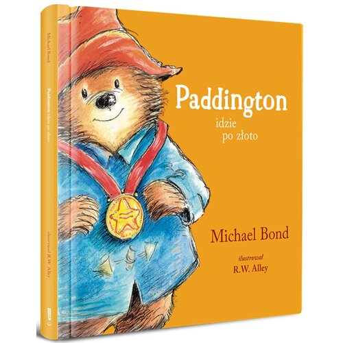 Książka Przygody misia Paddingtona Paddington idzie po złoto Michael Bond (twarda okładka)