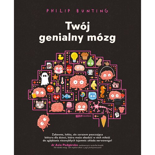Książka Twój genialny mózg Philip Bunting (twarda okładka)