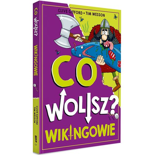 Książka Co wolisz? Wikingowie Clive Gifford (miękka okładka)