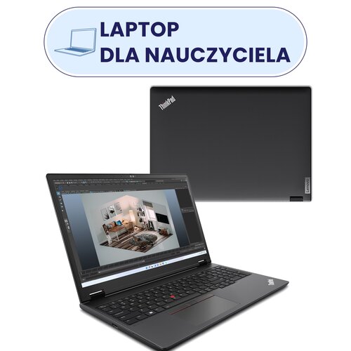 Laptop LENOVO ThinkPad P16v Gen 2 16" IPS Ultra 7-155H 32GB RAM 1TB SSD GeForce RTX1000 Windows 11 Professional