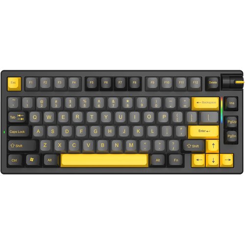 Klawiatura MARVO Meqa 80W Czarno-żółty