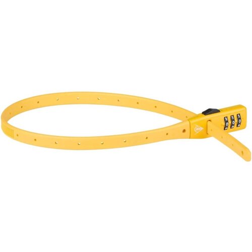 Zapięcie rowerowe DUNLOP 573212 Linka Żółty