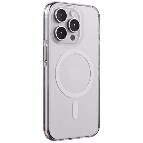 Etui CRONG Clear Mag Pro MagSafe do Apple iPhone 15 Pro Przezroczysto-biały