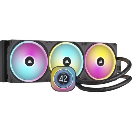 Chłodzenie wodne CORSAIR iCUE LINK H170i LCD RGB Czarny
