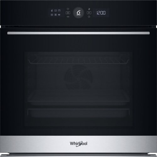 Piekarnik WHIRLPOOL WOI5S8PM1SXA Elektryczny Czarny inox A+