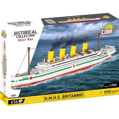 Klocki plastikowe COBI Historical Collection Great War H.M.H.S. Britannic COBI-1681