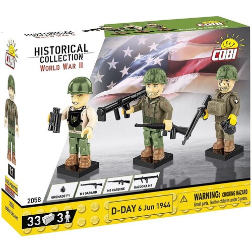 Klocki plastikowe COBI Historical Collection World War II D-Day 6 Jun 1944 COBI-2058
