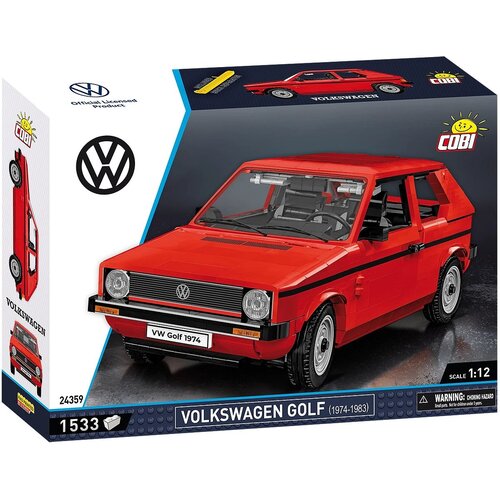 Klocki plastikowe COBI Cars 1974-83 Volkswagen Golf COBI-24359