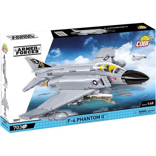 Klocki plastikowe COBI Armed Forces F-4 Phantom II COBI-5897