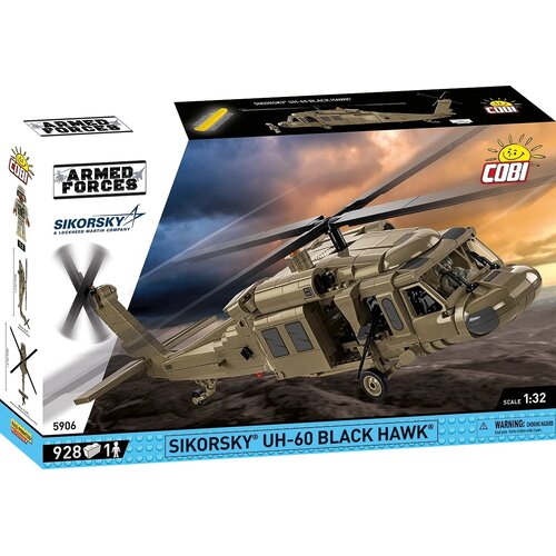 Klocki plastikowe COBI Armed Forces Sikorsky UH-60 Black Hawk COBI-5906